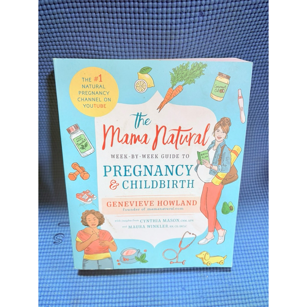 ป้ายkino The Mama Natural Week-by-Week Guide to Pregnancy ไม่มีจดมือ2