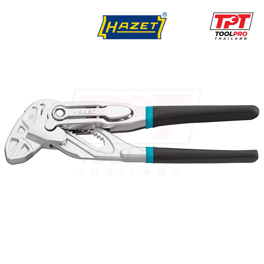 HAZET ประแจคีมขนาดเล็ก 125mm Mini Grip Pliers Wrench (762-12)