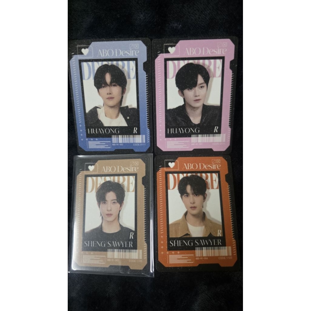 การ์ดสุ่ม ABO Desire V.1 R #EliotHuang #Huangxing #QiuDingjie #KipukaQiu
