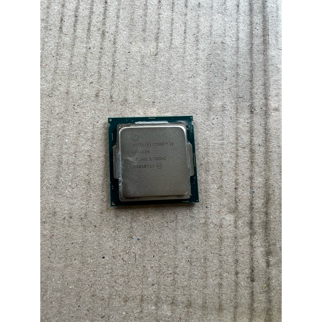 i3-6100 cpu สินค้ามือสองใช้งานได้ประกันสินค้าจากการแยกอะไหล่ขายการันตี