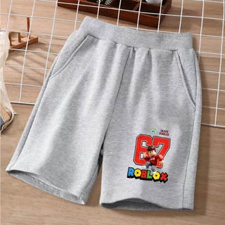 F1347พร้อมส่งด่วน 🔥 กางกางเด็กน่ารัก👖 กางเกงลายแฟชั่นเด็กผู้ชายและผู้หญิงกางเกงลำลอง มีให้เลือก 2 สีF1347B