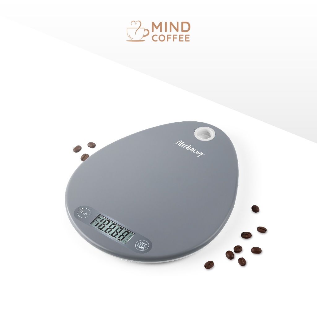 เครื่องชั่งน้ำหนักอาหาร เครื่องชั่งอาหารดิจิตอล Kitchen scale หน้าจอ LCD g/oz/lb/ml ชั่งแม่นยำ MindCoffee
