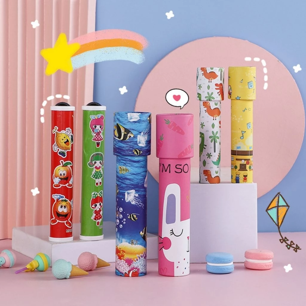 Kaleidoscope ของเล่นวิทยาศาสตร์ กล้องคาไลโดสโคป พัฒนาประสาทสัมผัสสำหรับเด็ก