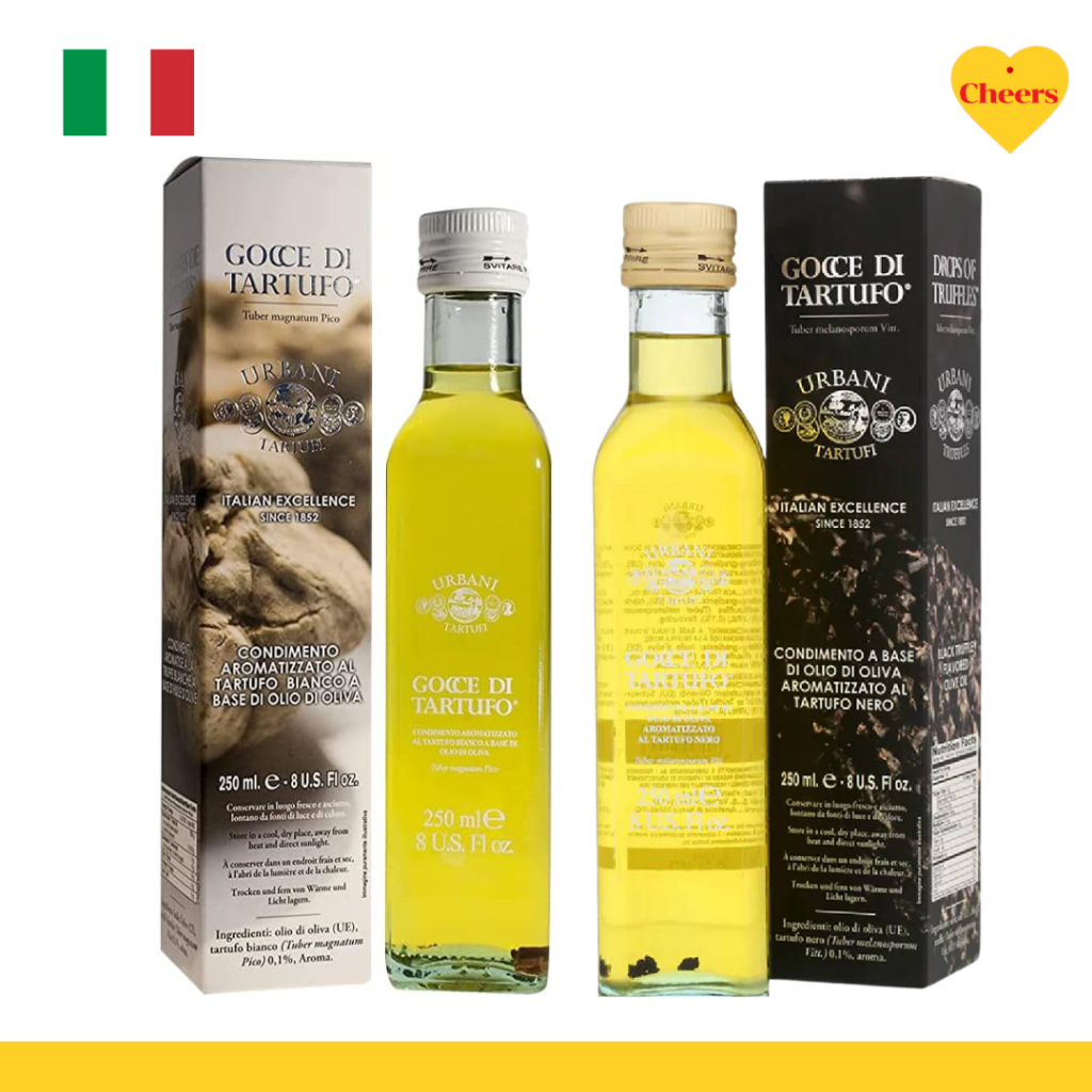 Urbani White Truffle oil Drops 250ml / น้ำมันเห็ดทรัฟเฟิลขาว 250 มล.