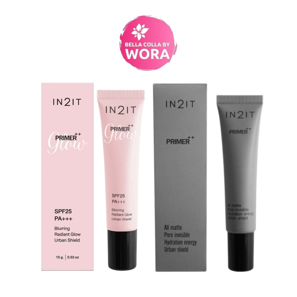 IN2IT Primer++ อินทูอิท ไพร์เมอร์ตัวดัง งานผิว [15 g.][เลือกสินค้า]