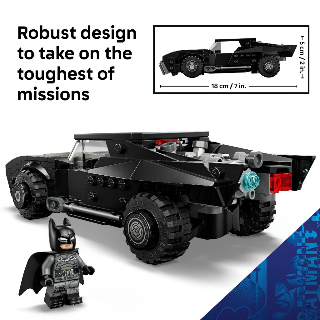 LEGO DC ‏76332 باتموبيل The Batman ‏(330 قطعة) — صورة 5