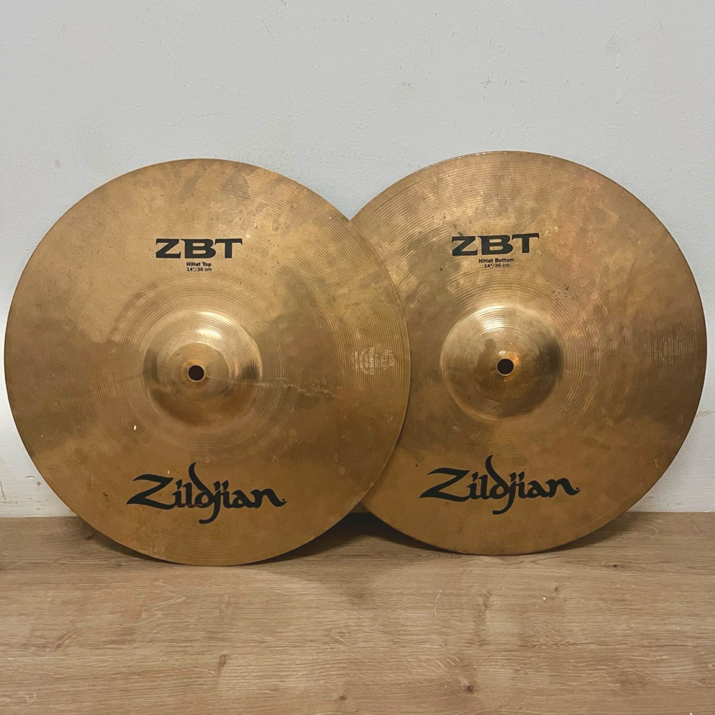 Zildjian ZBT HIHAT 14 นิ้ว มือสอง สภาพดี ไม่บิ่น ไม่แตก