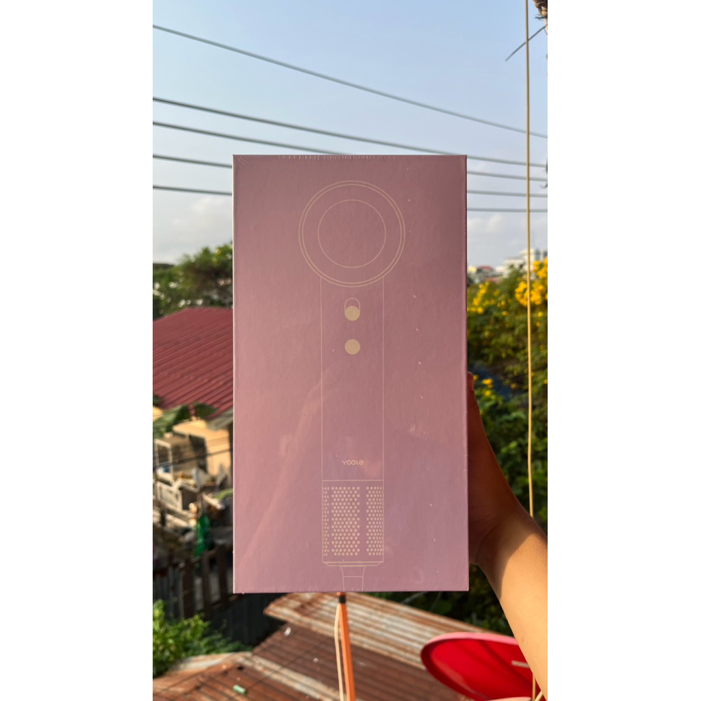 YOOLEไดร์เป่าผมสีม่วงมือ1 ประกันศูนย์
