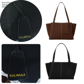 เครียสต๊อค!ต่ำกว่าทุน🔥kulimula trend-Tartine Bag หนังกลับ กระเป๋าถือ กระเป๋าโท้ท Shoulder Strap Tote Bag#อาจมีข้อบกพร่อง