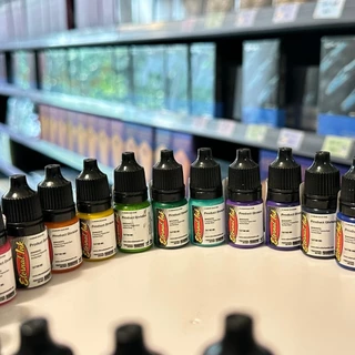 สีสัก ETERNAL Tattoo Ink ของแท้ 100% (แบ่งขาย 7 ml.) หมึกสักลายนำเข้าจากอเมริกา สีสด ติดทน(สินค้าแบ่งขาย)