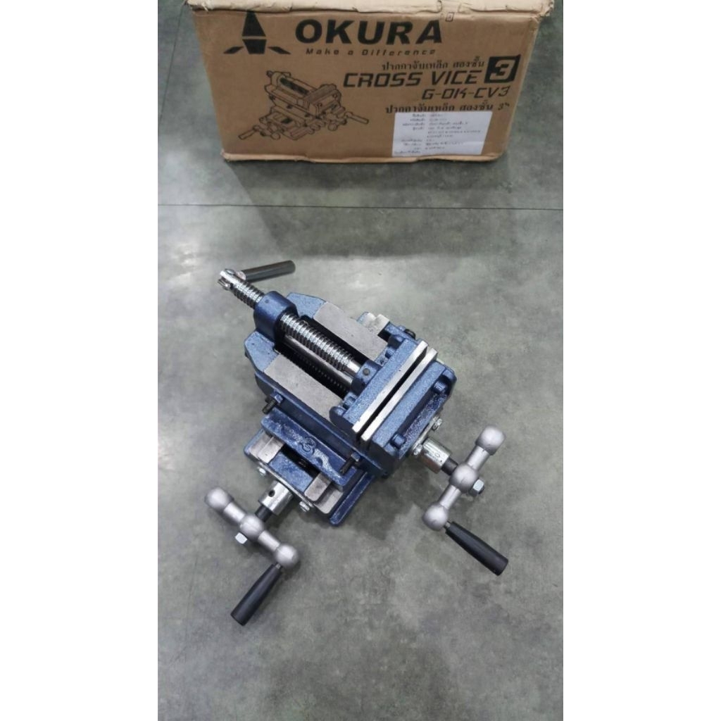 ปากกา 2แกน x-y ปากกา 2ชั้น ขนาด 3 4 5 6 นิ้ว okura