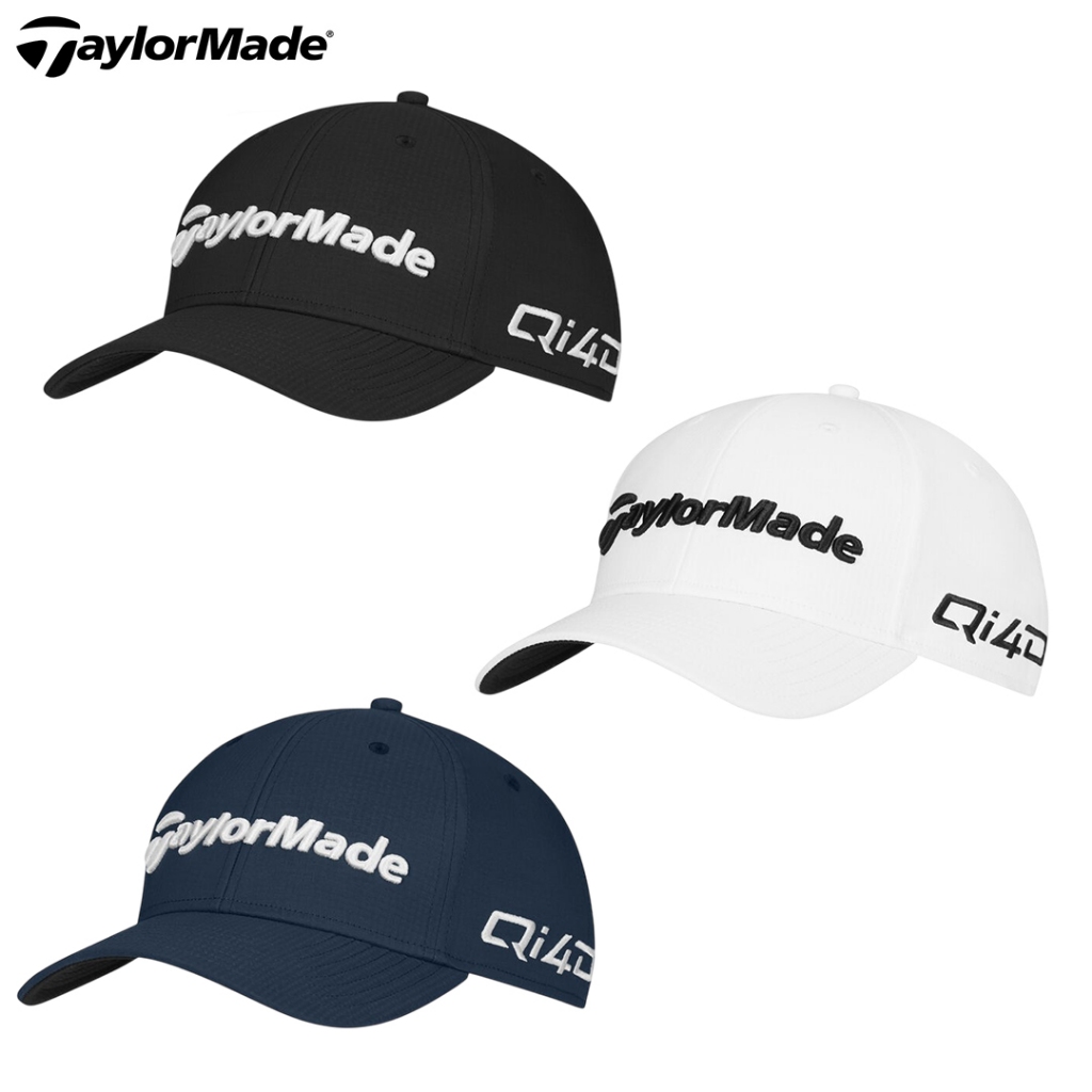 [11GOLF] หมวกกอล์ฟ TAYLORMADE TM26 Tour Preferred™ Radar Qi4D Hat Black / White / Navy