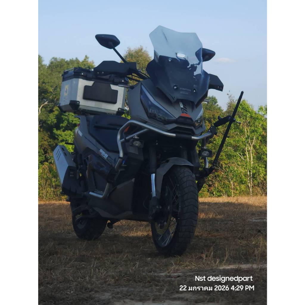 ชิลด์หน้า Zontes 368G V.3 รุ่น Wind Spreader