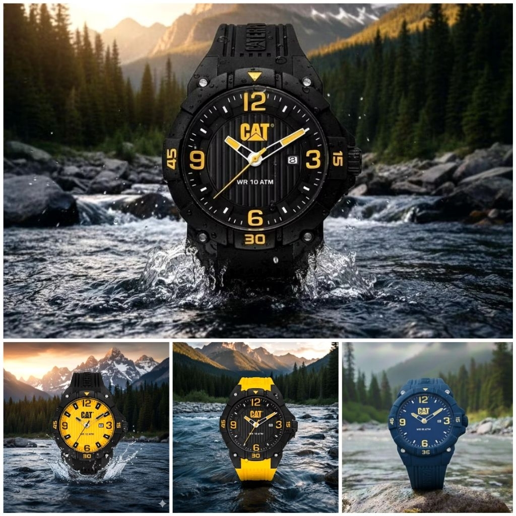 CAT Caterpillar CAT นาฬิกาข้อมือ นาฬิกาผู้ชาย รุ่น LW.161.27.137 , LW.161.21.137, LW.161.21.731,LW.1