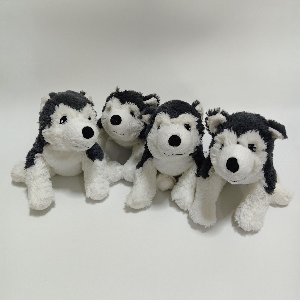 ตุ๊กตามือสอง ไซบีเรียนฮัสกี้ งานอิเกีย Ikia ขนาด 9 นิ้ว