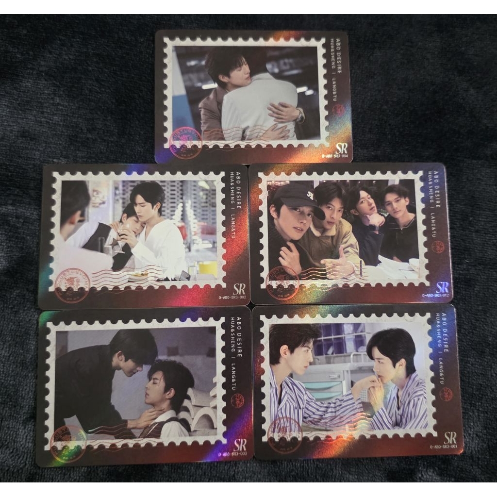 การ์ดสุ่ม ABO Desire V.2 SR #EliotHuang #Huangxing #QiuDingjie #KipukaQiu