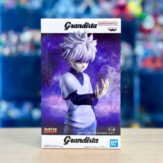 Grandista Hunter x Hunter ฮันเตอร์ Killua คิรัวร์ โซลดิ๊ก ฟิกเกอร์ Banpresto ของแท้ Lot JP