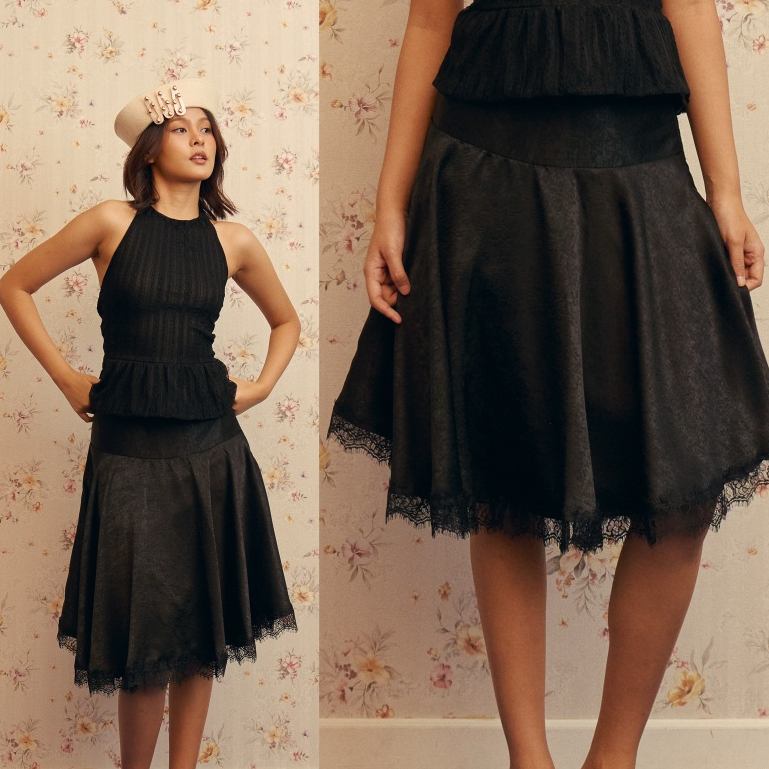 whatweartodayy lace skirt ( low waist )