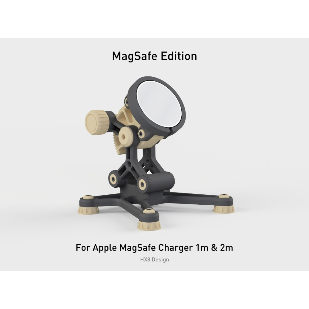 ขาแท่นชาจไร้สาย ที่ชาร์จตั้งโต๊ะ MagSafe สำหรับ iPhone และ Standard Edition เหมาะสำหรับโทรศัพท์ทุกรุ่น ที่จับมือถือ ราคา ถูกที่สุด ดีลบีเคเค แกลเลอรีภาพที่ 4