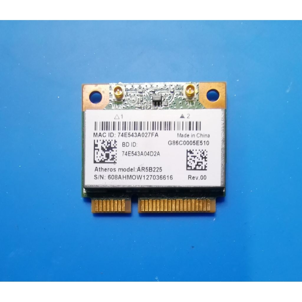 ไวเลสโน๊ตบุ๊ก Wireless Card Atheros AR5B225 Asus A45V A45VD