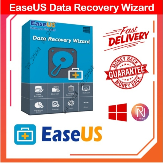 EaseUS Data Recovery Wizard 2024 v17 โปรแกรมกู้ข้อมูล Windows x64