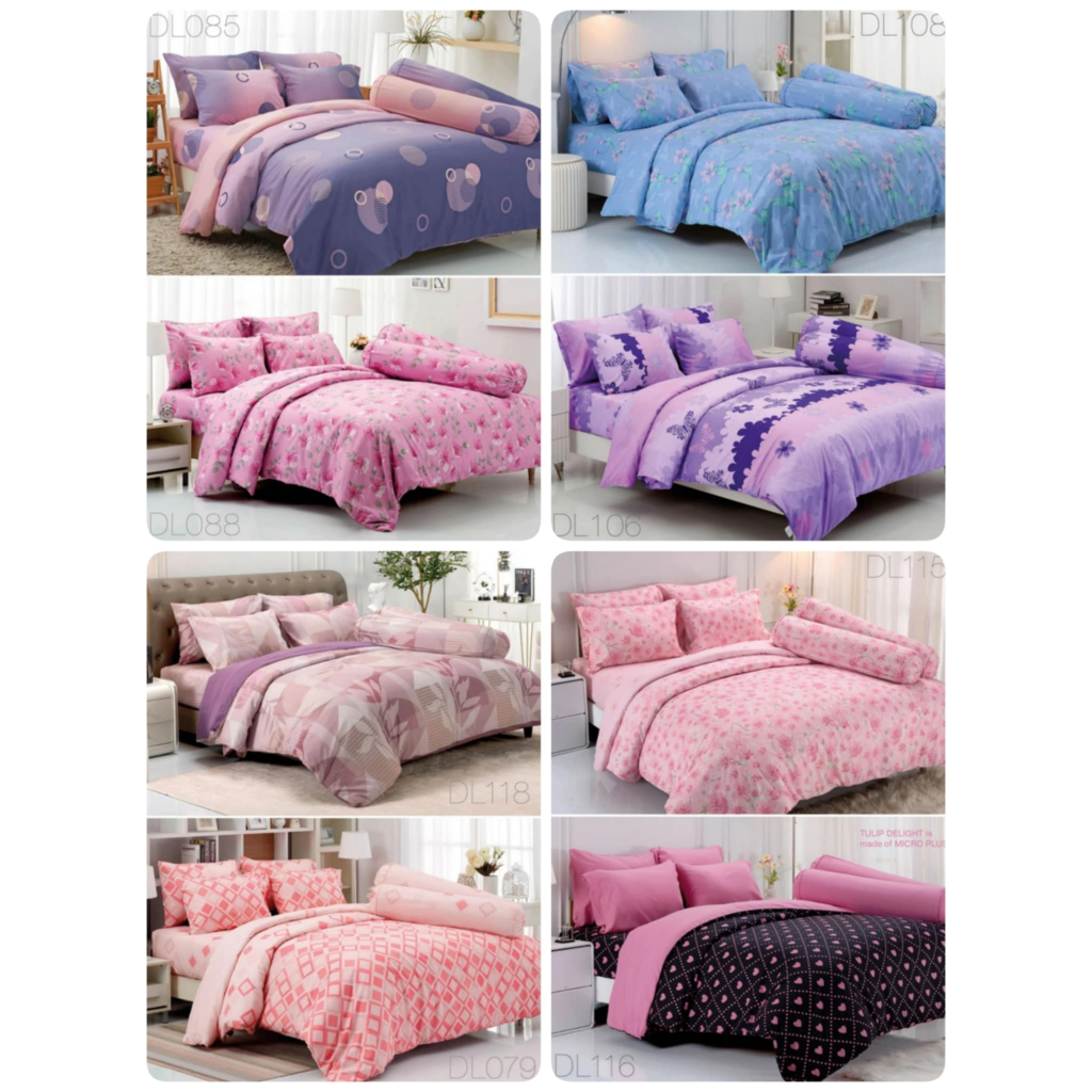 ผ้า​ปูที่นอน​ Tulip​ Delight​