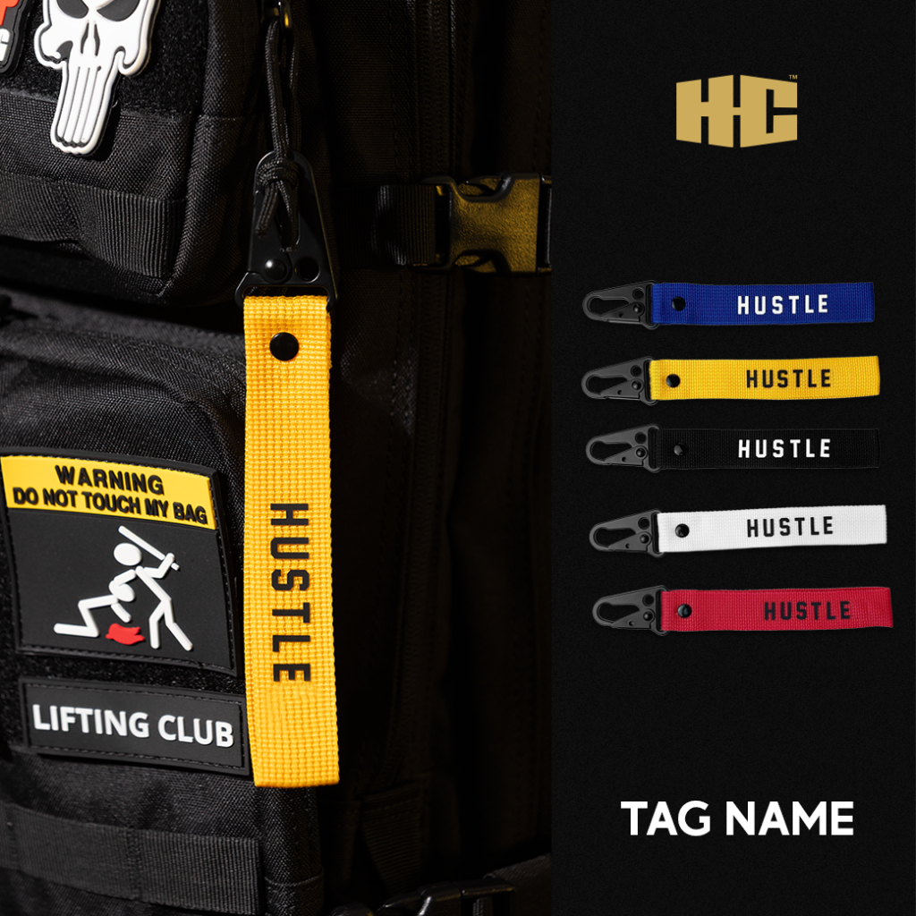 HUSTLECLUB TAG NAME - HTCTN (โน๊ตชื่อ หรือ ทักข้อความแจ้งชื่อ)