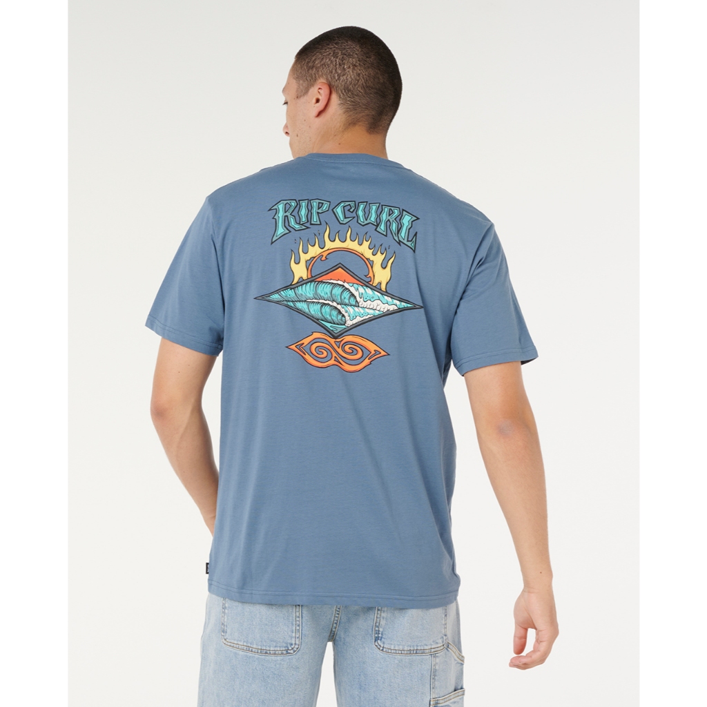 RIPCURL เสื้อยืด 0UTMTE DAZED AND TUBED TEE 2025-S2