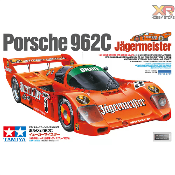 [Tamiya] 1/24 : Porsche 962C Jägermeister (TA 24372)