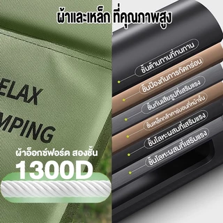 เก้าอี้แคมป์ปิ้ง เกียร์สามปรับได้ เก้าอี้สนาม พับได้ แบบพกพา ปิคนิค แถมถุงเก็บ รับน้ำหนัก 300KG
