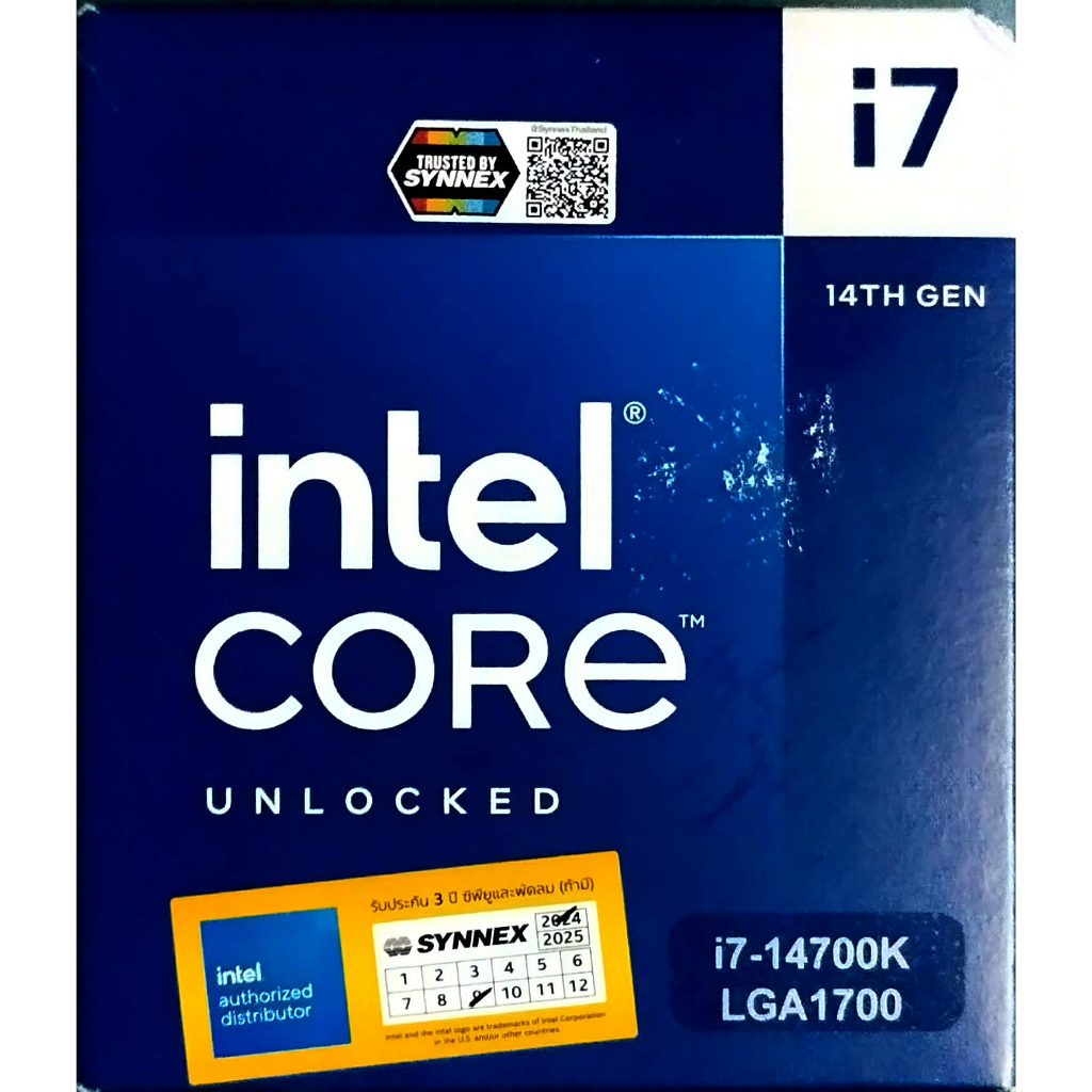 I7 14700K มือ 2 ประกันยาว พร้อมส่ง