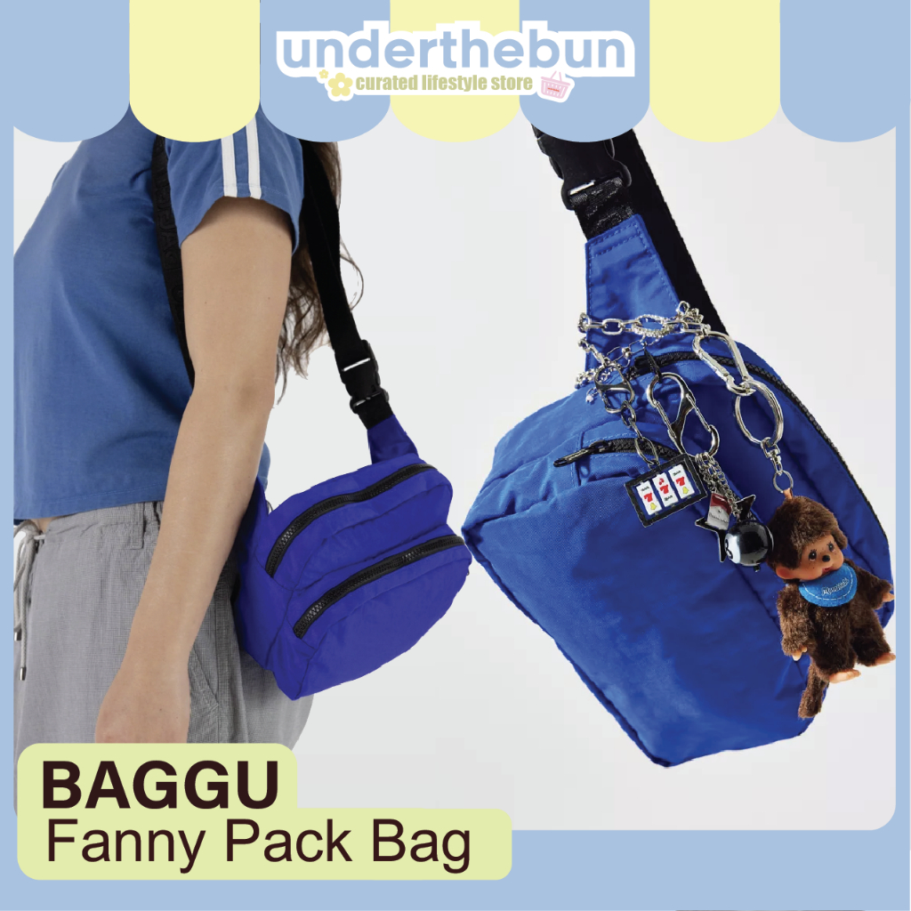 [SALE] baggu - Fanny Pack  [พร้อมส่ง] กระเป๋า ผ้าไนลอน