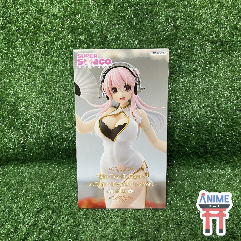 [พร้อมส่ง] SoniComi (Super Sonico) - Sonico - Trio-Try-iT Figure - White China Dress ver. (FuRyu) โซ