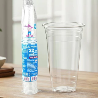ถ้วยน้ำดื่ม 22 oz. เรียบ ปาก95 ตราฮอร์นบอย บรรจุ50ชิ้นx20แถว(1000ใบ/ลัง)*1ออเดอร์ไม่เกิน2ลัง*