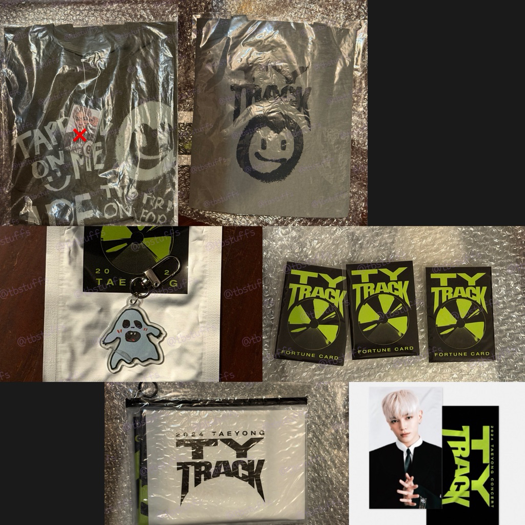 พร้อมส่ง 2024 TAEYONG CONCERT [TY TRACK] OFFICIAL MD แทยง ทุกชิ้น ไม่เคยใช้งาน