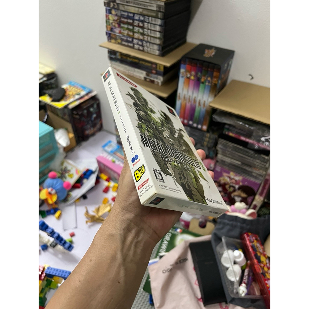 PS2 Box set Metal Gear Solid3 japan