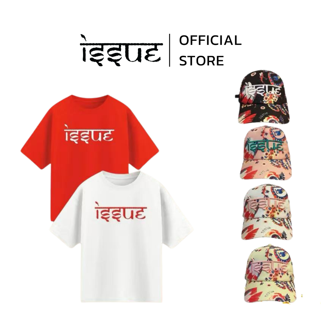 (Set คู่ )เสื้อยืด ISSUE T Shirts  x  หมวก ISSUE  SAMSARA แบรนด์คนไทย ที่ดาราสวมใส่เยอะที่สุด