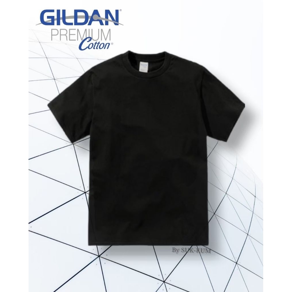 เสื้อยืด Gildan Premium Cotton100%
