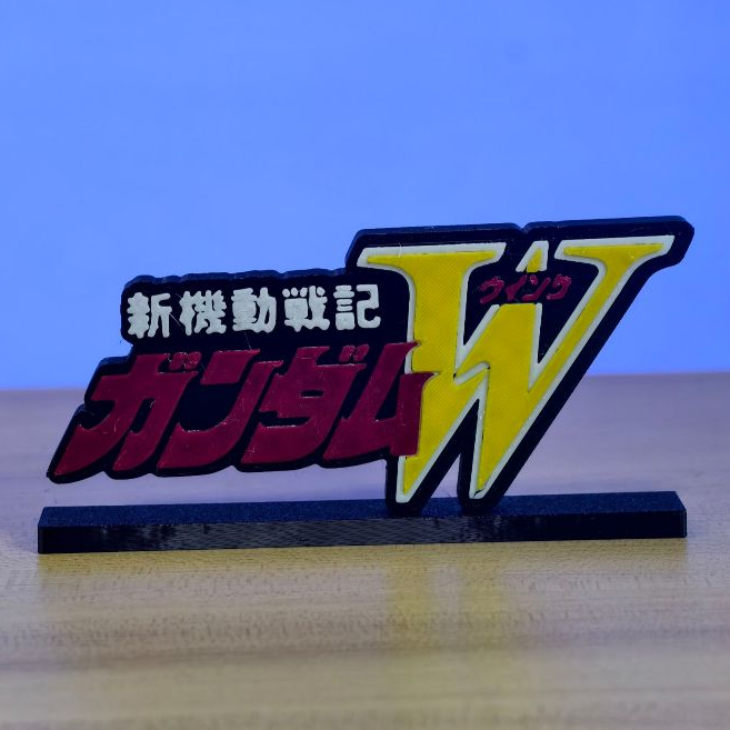 ป้ายชื่อ 3D ปริ้น Gundam Wing