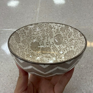 ถ้วยเซรามิก 6 นิ้ว ถ้วยสวย ถ้วยลายโบฮีเมี่ยน ทำจากเซรามิกเนื…