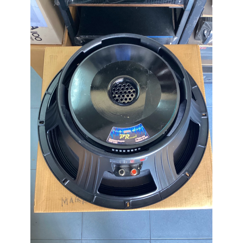 ดอกลำโพง18นิ้วโครงหล่อ PR Audio PR-18 แม่เหล็ก 220x25 วอยซ์4นิ้ว4ชั้น 1200W