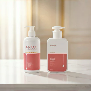 โลชั่นปรับผิวขาว T-NARA (สูตรเข้มข้นพิเศษ) หัวเชื้อทีนาราแท้ 100%