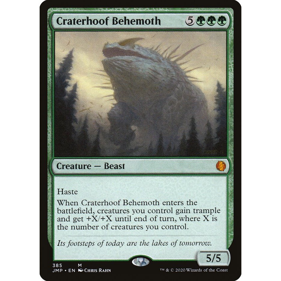 [Jumpstart] - [JMP] - (M) - [Craterhoof Behemoth] - [2020]