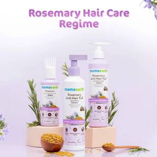 Mamaearth Rosemary Hair Fall Control | เซตลดผมหลุดร่วง กระตุ…