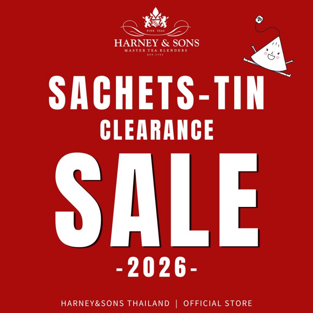[Clearance SALE] Best Before 2026 | ชา Harney&Sons ก่อน best before 6 เดือน - 1 ปี