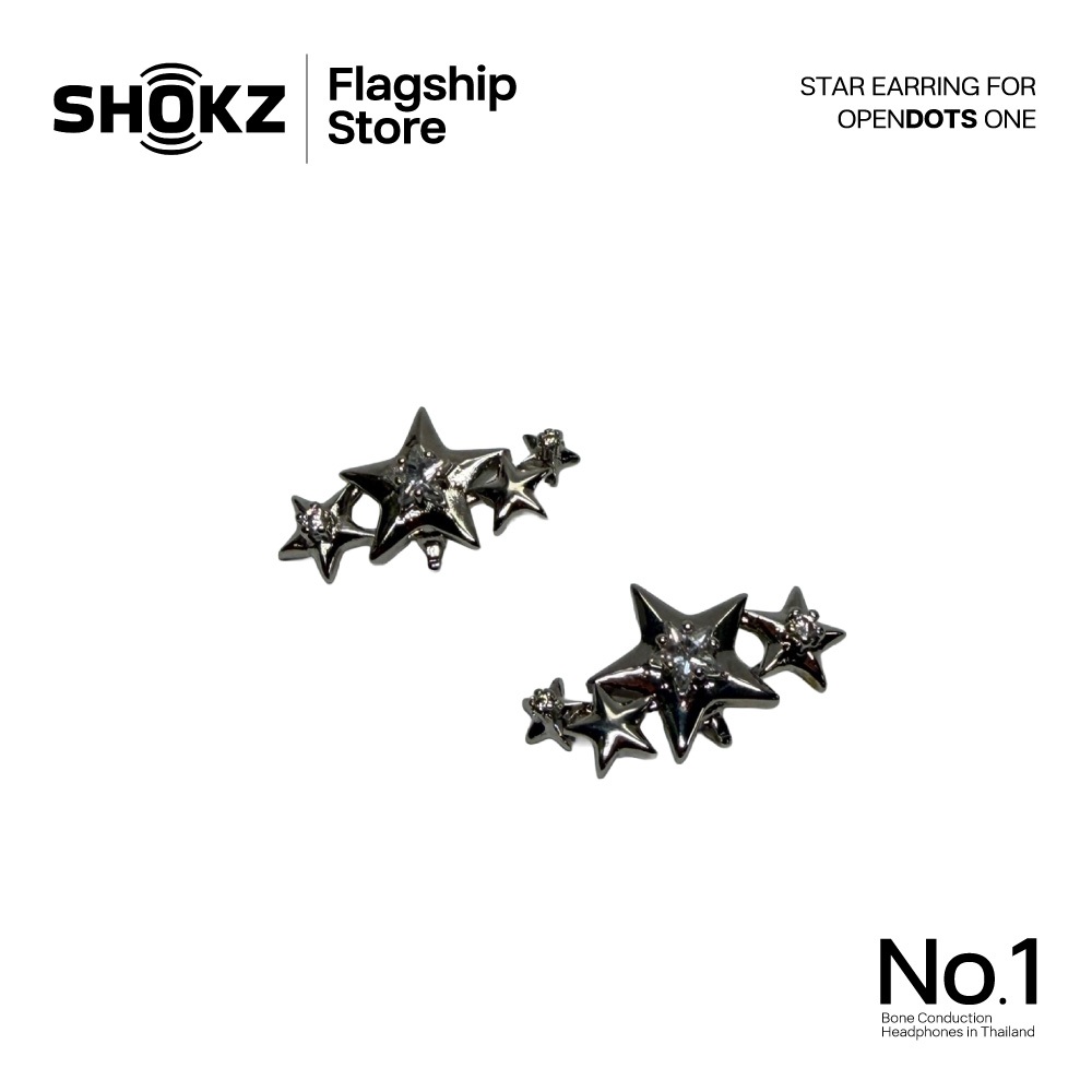 [สินค้าสำหรับแถมเท่านั้น] Shokz Star Earring ใช้สำหรับ OPENDOTS ONE