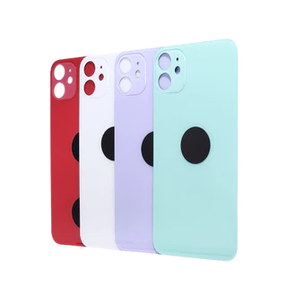 กระจกฝาหลัง สำหรับ IP 11 ( มี LOGO ) FREE กาว มี 5สีให้เลือก พร้อมส่ง