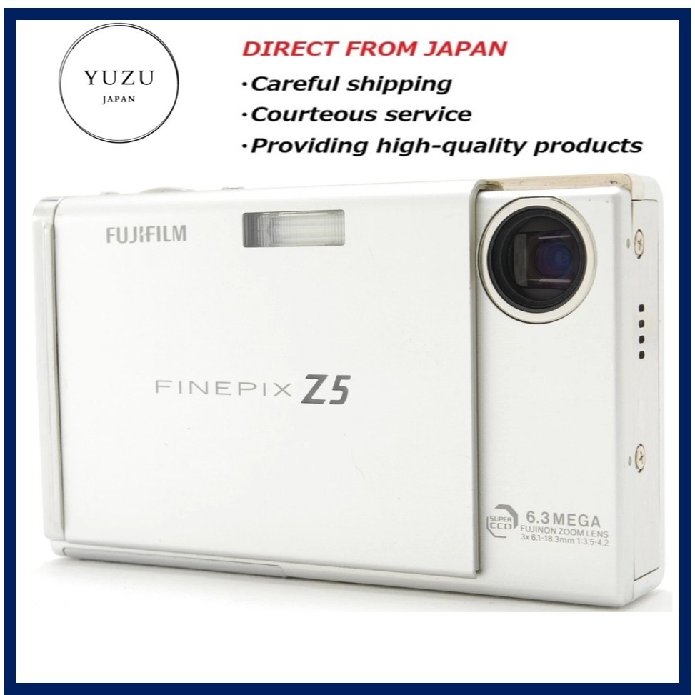 Pre-owned Product Fujifilm FinePix Z5fd 6.3MP Digital Camera - Silver Y2K Vintage Digicam - Tested C
