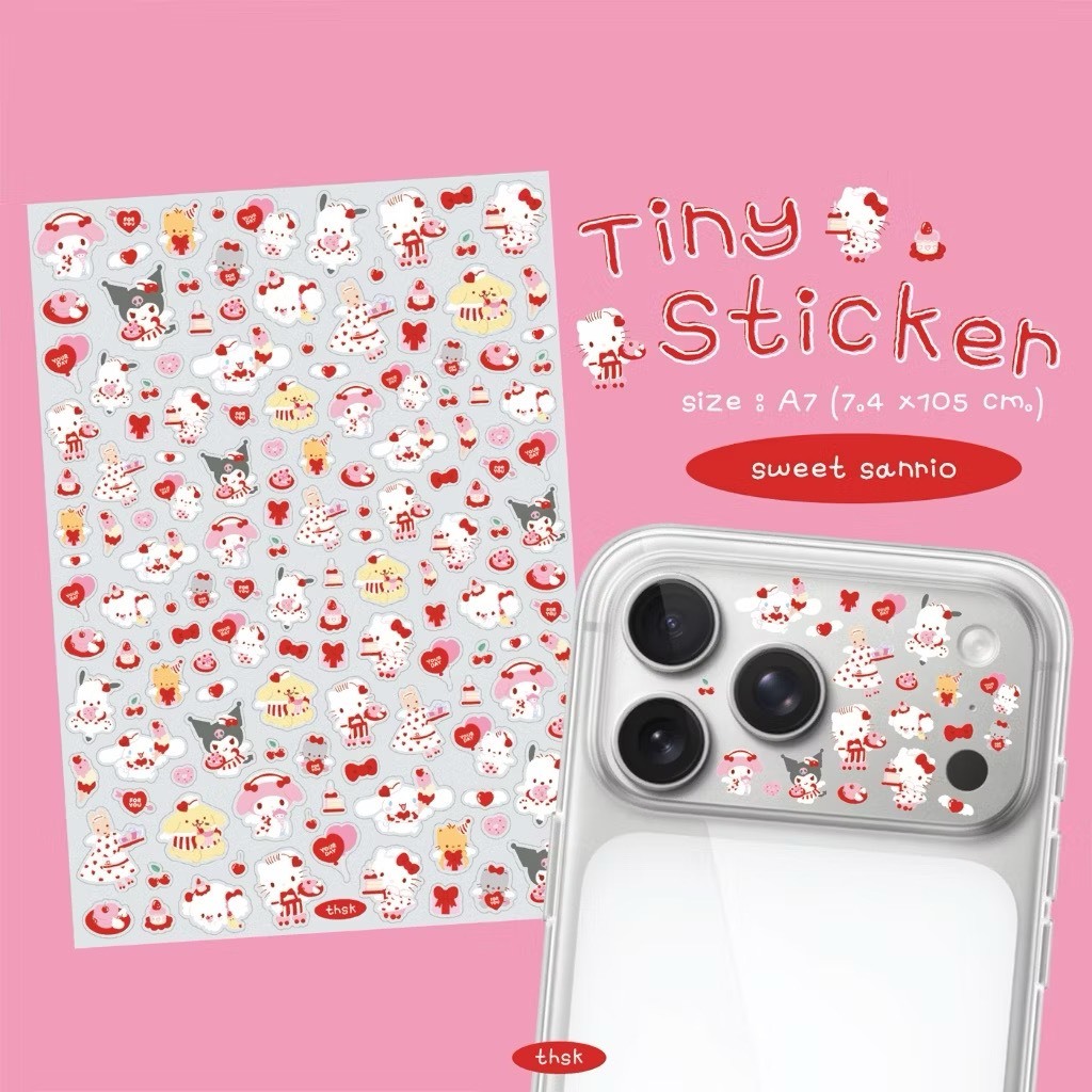 sticker จิ๋ว limited ติดเคส สั่งทำได้ทั้ง iphone android