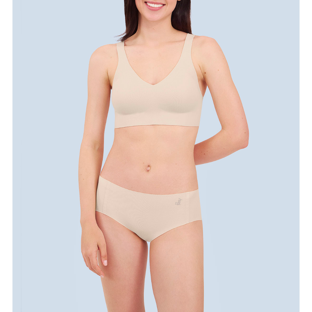 sloggi เสื้อชั้นในไม่มีโครง รุ่น sloggi ZF Natural Bralette AX รหัส 10227470 สีเนื้อ 3559 — صورة 8
